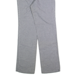 Houndstooth Womens Trousers Black Regular Straight W28 L33