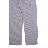 BAGARD Houndstooth Womens Trousers Black Regular Straight 90s W26 L30