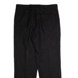 SAHAR & ELIKA Chino Mens Trousers Black Regular Straight 90s W36 L30