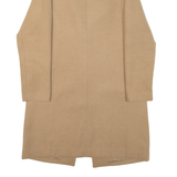 NEW LOOK Womens Overcoat Coat Beige Knit UK 8