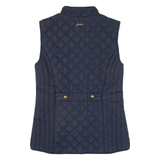 JOULES Insulated Womens Quilted Gilet Blue UK 8