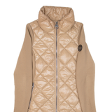 BARBOUR Vanadium Insulated Womens Quilted Coat Brown UK 10