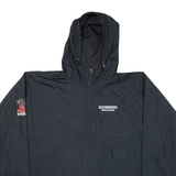 CHAMPION Lightweight Mens Anorak Jacket Black Hooded 2XL