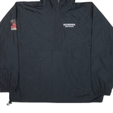 CHAMPION Lightweight Mens Anorak Jacket Black Hooded 2XL