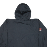 CHAMPION Lightweight Mens Anorak Jacket Black Hooded 2XL