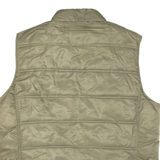 CONVERSE Insulated Mens Puffer Gilet Green Nylon L