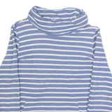 MOUNTAIN WAREHOUSE Womens Sweatshirt Blue Roll Neck UK 8