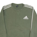 ADIDAS Mens Sweatshirt Green M