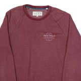 JACK WILLS Mens Sweatshirt Maroon M