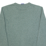 CHAMPION Womens Sweatshirt Green S