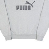 PUMA Mens Sweatshirt Grey XXS