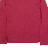 POLO RALPH LAUREN Mens T-Shirt Red Long Sleeve M