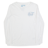 BERGHAUS Womens T-Shirt White Long Sleeve UK 12
