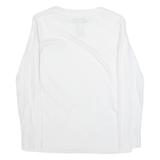 BERGHAUS Womens T-Shirt White Long Sleeve UK 12