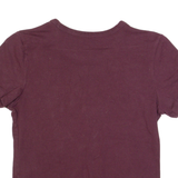 LEVI'S Womens T-Shirt Maroon S