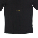 7 FOR ALL MANKIND Womens T-Shirt Black S