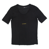 7 FOR ALL MANKIND Womens T-Shirt Black S