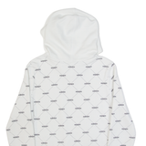 ADIDAS Womens White Hoodie S