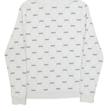 ADIDAS Womens White Hoodie S