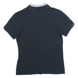 CALVIN KLEIN Womens Polo Shirt Black L