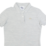 LACOSTE Womens Polo Shirt Grey S