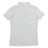 LACOSTE Womens Polo Shirt Grey S