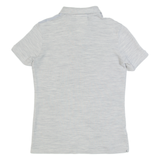 LACOSTE Womens Polo Shirt Grey S