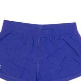 UNDER ARMOUR Womens Sports Shorts Purple Relaxed S W28