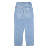 HOLLISTER Ultra High Rise Distressed Womens Jeans Blue Straight W26 L27