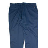 DICKIES Workwear Mens Trousers Blue Regular Straight W44 L36