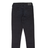 LEVI'S 711 BIG E Womens Jeans Black Slim Skinny W27 L32