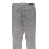 LEVI'S 720 High Rise Premium Womens Jeans Grey Slim Skinny W29 L30