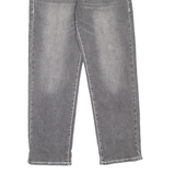 SUPERCREW Mens Jeans Grey Relaxed Tapered Stone Wash W32 L29