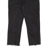 CALVIN KLEIN JEANS Womens Jeans Black Regular Mom W26 L23