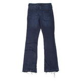 GUESS Mid Rise Womens Jeans Blue Regular Bootcut Stone Wash W29 L32