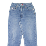 TOMMY HILFIGER Womens Jeans Blue Regular Mom W26 L27