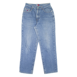 TOMMY HILFIGER Womens Jeans Blue Regular Mom W26 L27