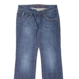 HILFIGER DENIM Cassandra Womens Jeans Blue Regular Straight Stone Wash W30 L34