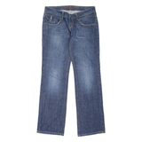 HILFIGER DENIM Cassandra Womens Jeans Blue Regular Straight Stone Wash W30 L34