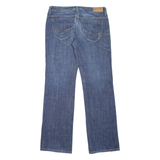 HILFIGER DENIM Cassandra Womens Jeans Blue Regular Straight Stone Wash W30 L34