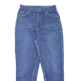 LEE Womens Jeans Blue Regular Mom Stone Wash W28 L28