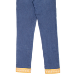 LEVI'S 711 Customised Womens Jeans Blue Slim Skinny Stone Wash W28 L28