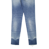 CALVIN KLEIN JEANS Womens Jeans Blue Slim Skinny Stone Wash W28 L29