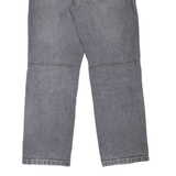 JEAXXS Mens Jeans Grey Regular Straight W36 L32