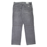 JEAXXS Mens Jeans Grey Regular Straight W36 L32