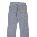 CARHARTT Klondike Pant Mens Jeans Grey Regular Tapered W28 L32