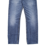 DRIVER Mens Jeans Blue Slim Straight Stone Wash W30 L28