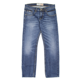 DRIVER Mens Jeans Blue Slim Straight Stone Wash W30 L28