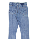 LEVI'S Altered Distressed Womens Jeans Blue Slim Skinny Stone Wash W26 L30