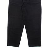 DOOMSDAY SOCIETY Womens Jeans Black Relaxed Tapered W28 L25
